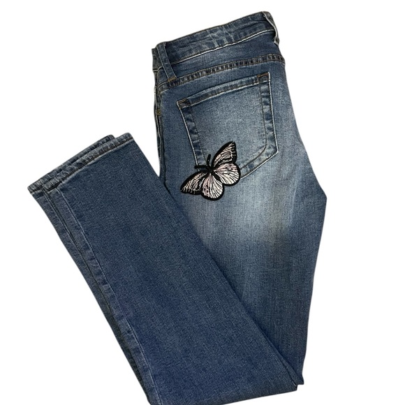 Sz:4 Kut From The Kloth Women’s Catherine Boyfriend Blue Jeans - Picture 2 of 10